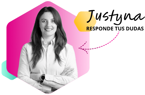 Imagen de Justyna, responsable de responder tus dudas