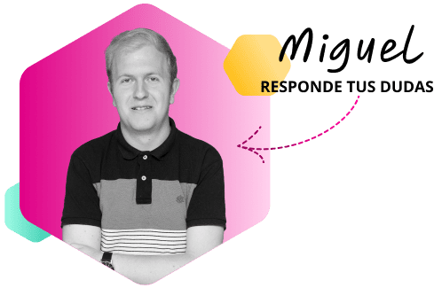 Imagen de Miguel, responsable de responder tus dudas
